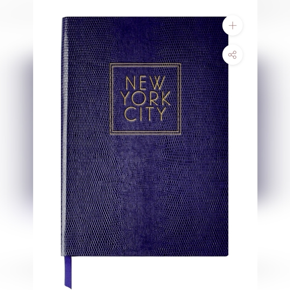 ❤️BUY 5 GET 3 FREE Purple New York City Notebook, Sloane StationeryA5 NOTEBOOK